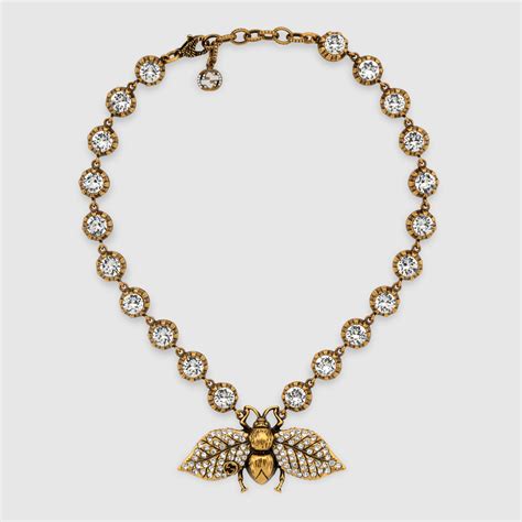 collier gucci abeille|GUCCI .